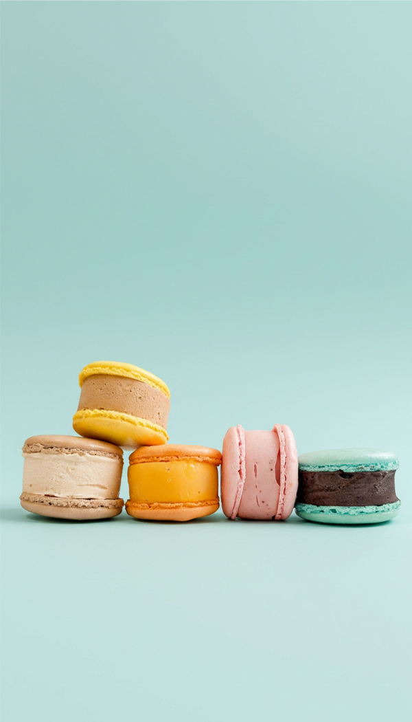 GELATOS MACARONS